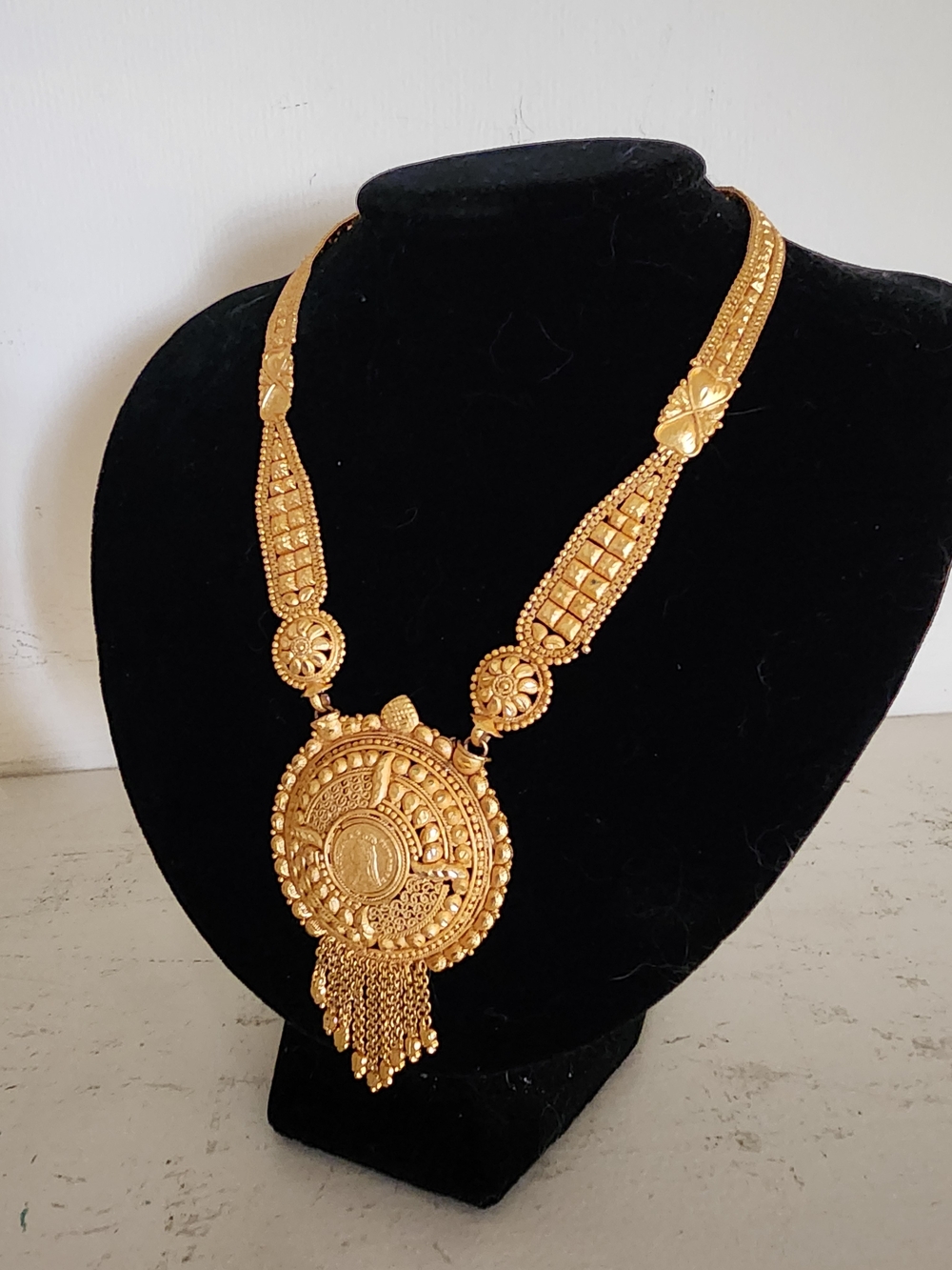 Gold Plated Rani Haar Bridal Necklace